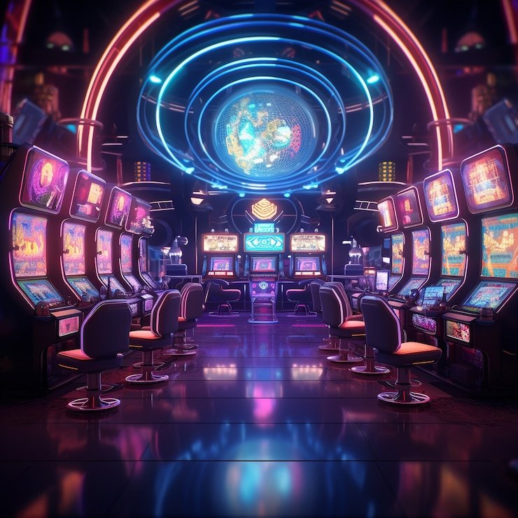 Game library interface with Yggdrasil titles on sapta77